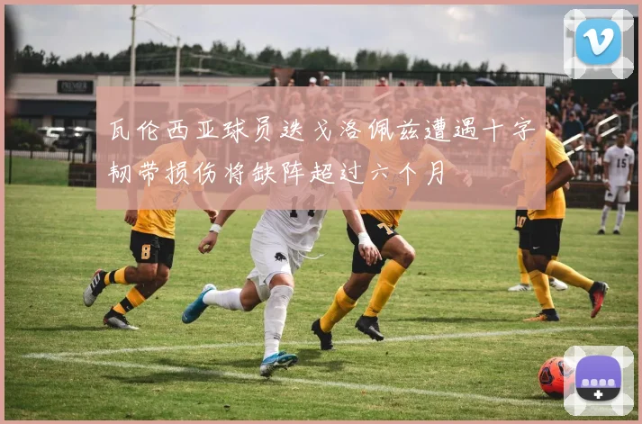 瓦伦西亚球员迭戈洛佩兹遭遇十字韧带损伤将缺阵超过六个月